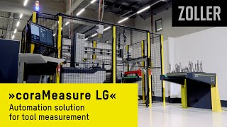 ZOLLER »coraMeasure LG« — The pioneering automation solution for tool measurement [upl. by Notsehc]