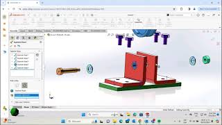 SolidWorks  Exploded View y Motion Study [upl. by Hoisch]