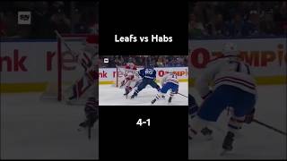 All 4 Leafs goals vs MONTREAL hockey nhl leafs habs torontomapleleafs montrealcanadiens [upl. by Lliw]