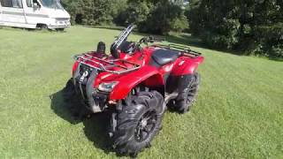 295x95x14 Outlaw 2 review Honda 420 Rancher [upl. by Sternlight]