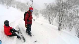 Snowboarding in Rusutsu Japan [upl. by Nedra]