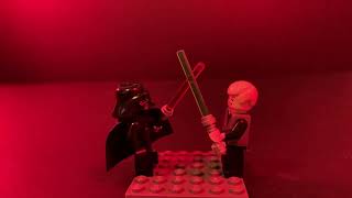 Lego stop motion  Luke vs Vader [upl. by Nitza]