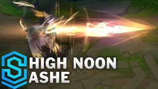 High Noon Ashe Skin Spotlight  League of Legends [upl. by Timms]