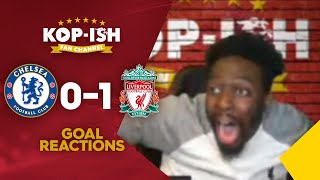 SCENES AS VIRGIL VAN DIJK SCORES THE WINNER  CHELSEA 01 LIVERPOOL  LIVERPOOL FAN GOAL REACTION [upl. by Biegel997]