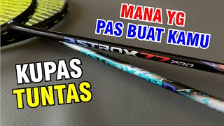 Yonex Astrox 88 D Pro Gen 3 vs Astrox 77 Pro [upl. by Anuala48]