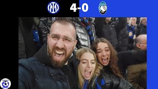 INTERATALANTA 40 LIVE REACTION DA SAN SIRO [upl. by Nosae242]