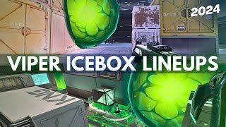 UPDATED VIPER ICEBOX GUIDE 2024  VALORANT [upl. by Kcolttam841]