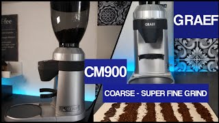 How to GRAEF CM900 calibrate for perfect espresso coffeegrinder baristaskills [upl. by Elamef]