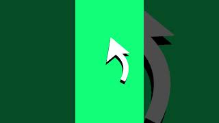 Animation Arrow Green Screen Arrow greenscreen shorts [upl. by Conny973]