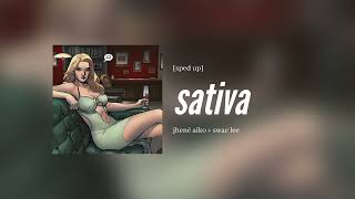 jhené aiko  swae lee  sativa sped up [upl. by Broddie]