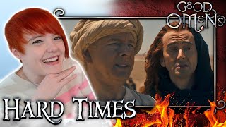 Theyre SO CUTE Good Omens 1x03 Episode 3 Hard Times Reaction [upl. by Mungam378]