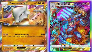 This is WHY you use Machamp EX amp Marowak EX  Pokemon TCG Pocket [upl. by Nodyroc]