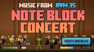 Music from Note Block Concert  Animation Vs Minecraft Ep 35  Scott Buckley [upl. by Oliric]