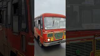 MSRTC Lal Pari On Panvel Erandol Route Overtaking At Kasara Ghat panvel [upl. by Akerley]