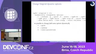 Debugging memory issues with Valgrind and GDB  DevConfCZ 2023 [upl. by Mendelson]