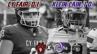 Klein Cain vs Cy Fair Week 1 Highlights 🍿 [upl. by Bruell607]