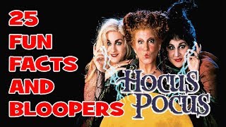 Hocus Pocus Movie 25 Fun Facts amp Bloopers [upl. by Harberd]