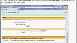 Struts2 0 Chapter 9  Deploying Struts2 0 Applicaiton Manually [upl. by Akcirderf]