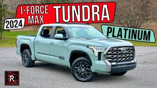 The 2024 Toyota Tundra Platinum iForce MAX Is The Sweet Spot Trim In The Tundra Lineup [upl. by Sinnod]