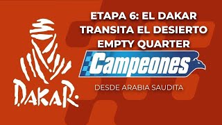 DAKAR 2024  ETAPA 6 DESDE ARABIA SAUDITA  Campeones 110124 [upl. by Aivat]