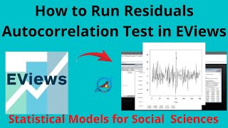 How to Run Residuals Autocorrelation Test in EViews [upl. by Walliw465]