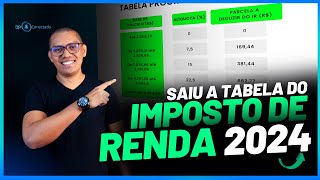 Publicada a tabela do imposto de renda 2024 vigente a partir de fevereiro  MP 12062024 [upl. by Jacquie]