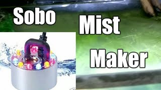 How to use Sobo Mist Maker  Fogger unboxing [upl. by Razaile994]