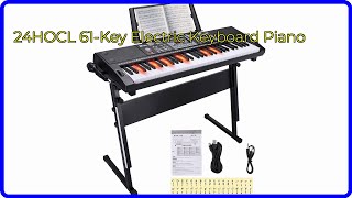 REVIEW 2024 24HOCL 61Key Electric Keyboard Piano ESSENTIAL details [upl. by Ayotel466]