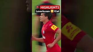 HIGHLIGHTS ⚽️  Kiel Fight Back for a Draw • Bayer 04 Leverkusen 🆚 Holstein Kiel • MD6 [upl. by Asfah]