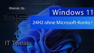 Windows 11 24h2 ohne MicrosoftKonto installieren  Mit diesem Trick gehts [upl. by Graves389]