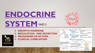 ENDOCRINE PHARMACOLOGY 3 ll ALL ABOUT GROWTH HORMONE [upl. by Spurgeon363]