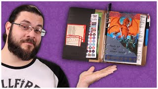 How I Organize My TTRPG Notes  GM Journal Tour [upl. by Stavro]