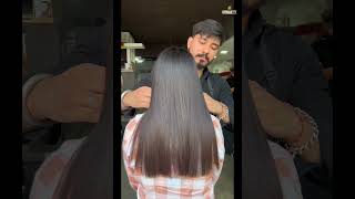 Amazing Hair Rebonding Transformation Salon 9t9 Nakodar [upl. by Evets575]