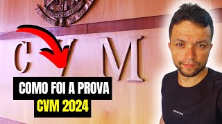 COMO FOI A PROVA DA CVM [upl. by Alakim]