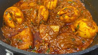 Spicy Egg Curry With Potatoes Video Even Beginners Will Find It Simple [upl. by Elmo873]