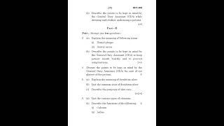 BHT  002 December 2023 Question Paper [upl. by Bay]