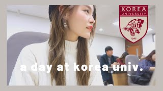 Day in the Life of a University Student  Korea University 🇰🇷 [upl. by Lowell]