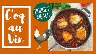 Budget Meals Coq au Vin [upl. by Irtimid]