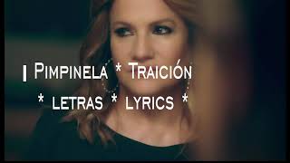 Pimpinela Traicion  Letra [upl. by Kiley]