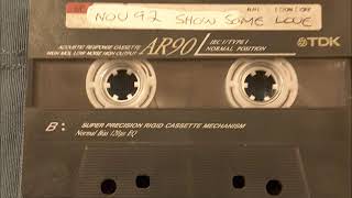 Stu Allen Show Key 103  Dance Mix Show Some Love Nov 1992 [upl. by Hanonew254]