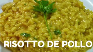 Risotto de Pollo  Receta casera paso a paso [upl. by Egroej440]