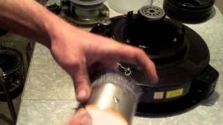 Toyostove Double Clean Kerosene heater How to Replace the wick [upl. by Ettezyl]