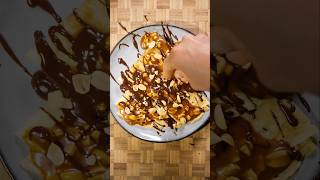 Recette de crêpes SNICKERS 🥜🍫 [upl. by Ormand]