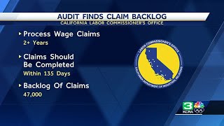 Audit says CA Labor Commissioners office suffering 47000 case backlog [upl. by Haleelahk]