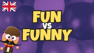 FUN VS FUNNY INGLÉS PARA NIÑOS CON MRPEA  ENGLISH FOR KIDS [upl. by Aliac766]