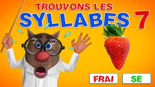 Foufou  Trouvons les syllabes Learn the syllables for kids Serie 07 4K [upl. by Atirac]