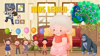 Nani Teri Morni Ko Mor Le Gaye  नानी तेरी मोरनी को मोर ले गए  Nursery Rhyme  kids learning [upl. by Fara]