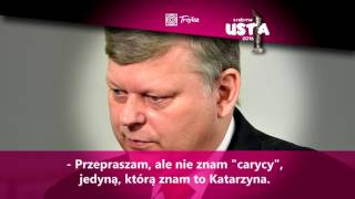 Srebrne Usta 2016 Marek Suski i jego caryca Katarzyna [upl. by Asilad]