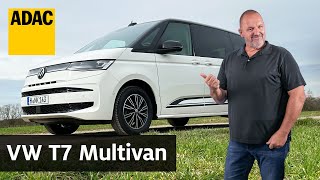 Besser als der T6 VW T7 Multivan im Fahrbericht  ADAC [upl. by Corissa]