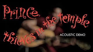 Prince  Thieves In The Temple Acoustic Demo [upl. by Eilyw865]